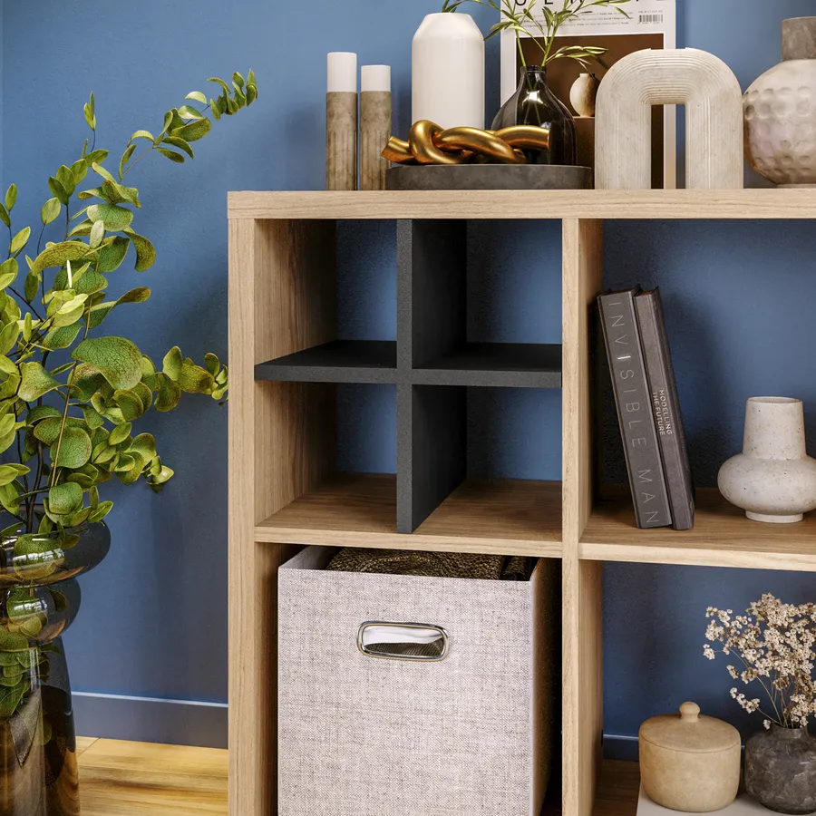 Modulo Tojo Insert Semplice Antracite – Scaffalatura Modulare A Parete, Design Premiato Dirk Frömchen - 5