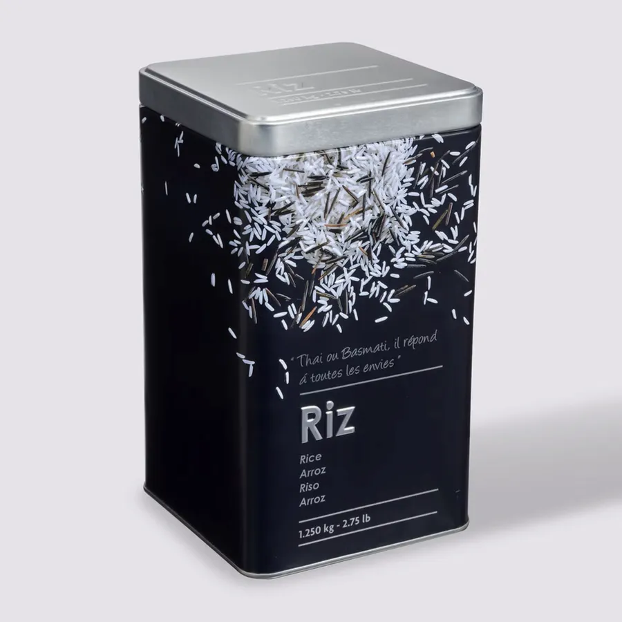 Contenitore Per Riso Da 10-11,3 Kg Con Dispenser E Misurino, Grigio, Per Cereali, Soia E Mais, Per Cucina E Dispensa