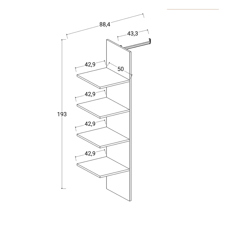 GUIDA ARMADIO FACILE Installazione Per Armadio Libreria Armadio Qualità - Foto 4