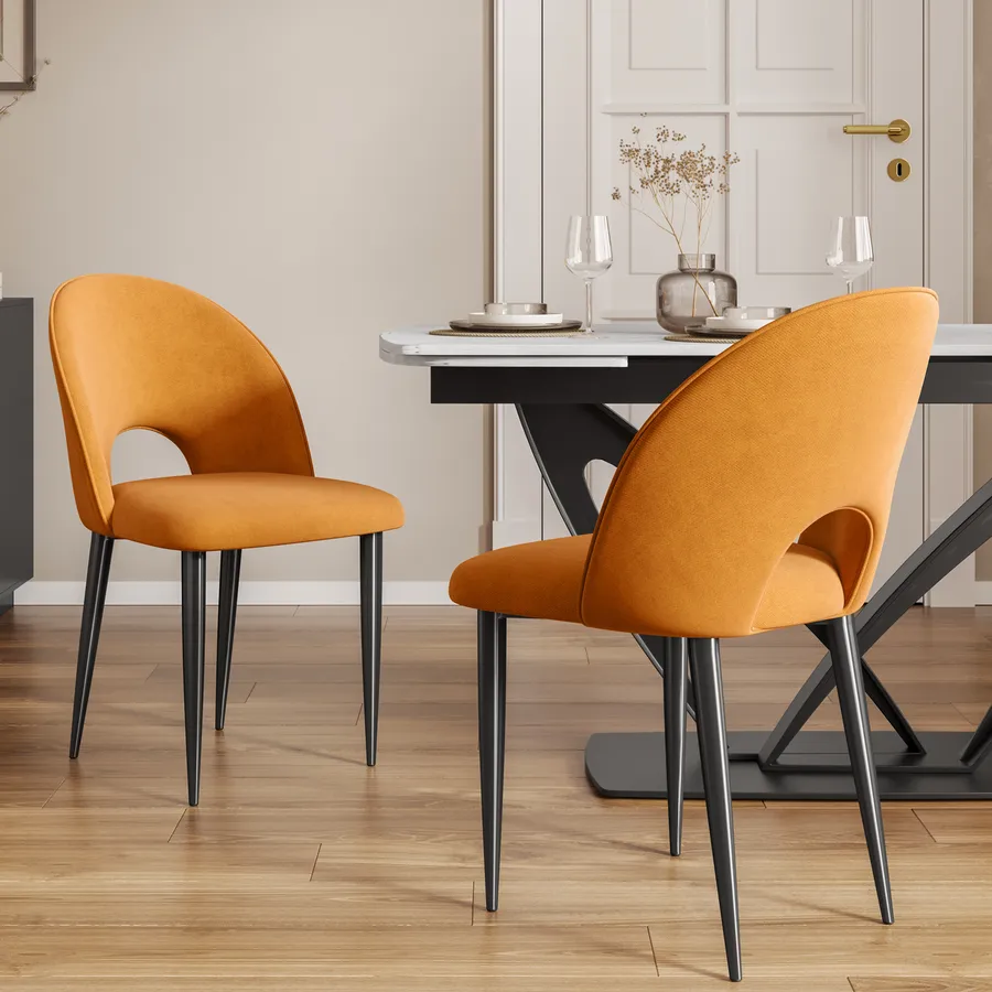Aonyaybm - Sedia a dondolo scandinava, poltrona per allattamento, tempo libero e riposo, in tessuto con piedi in legno e metallo per soggiorno, camera da letto, con supporto lombare, colore: Bianco