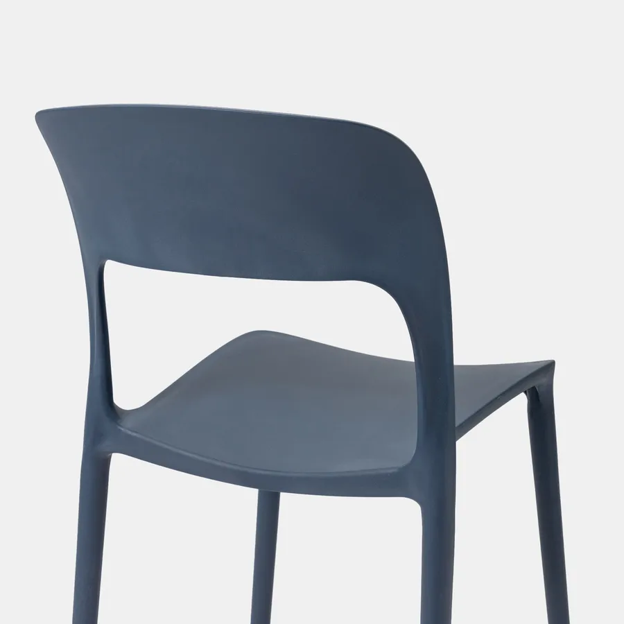 Sedia Ice Blu AVIO Impilabile UP ON - Design Moderno Per Cucina, Sala Da Pranzo O Ufficio - Foto 10