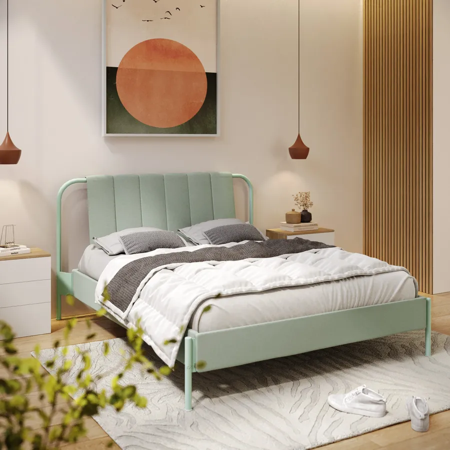 Ferro Battuto Struttura Letto Matrimoniale Ikea Offerta Sagstua Letti