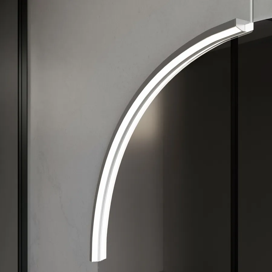 Luce A Mezzaluna Per Scrivania Delle Unghie Con Supporto Per Telefono Luce Nail Tech Da 29 Pollici 40w Lampada Da Tavolo Per Unghie Con Telecomando A Filo 7 Modalita Colore 10 Luminosita