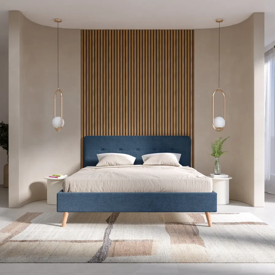 Divano letto rustico in legno massello | Ermanno Colombo Fabbrica Artigiana