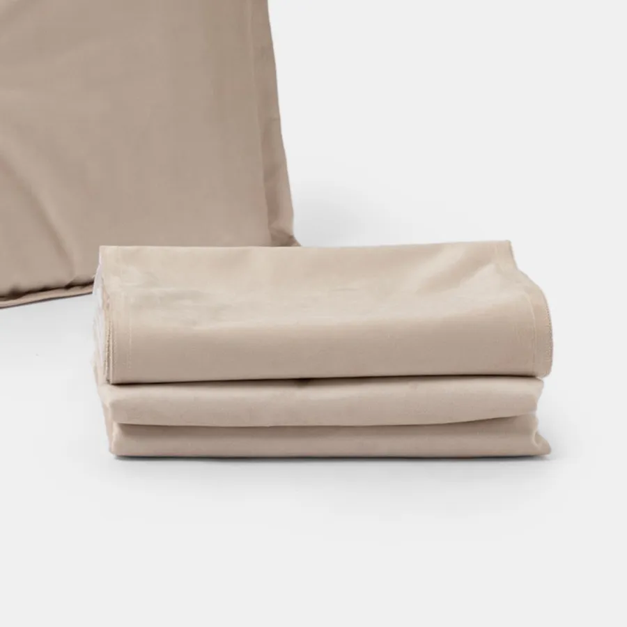 BURRITO BLANCO Set Di Lenzuola Bianche Per Ospitalità - Letto Singolo 80x190/200 Cm - 50% Cotone 50% Poliestere - Morbido E Facile Da Stirare