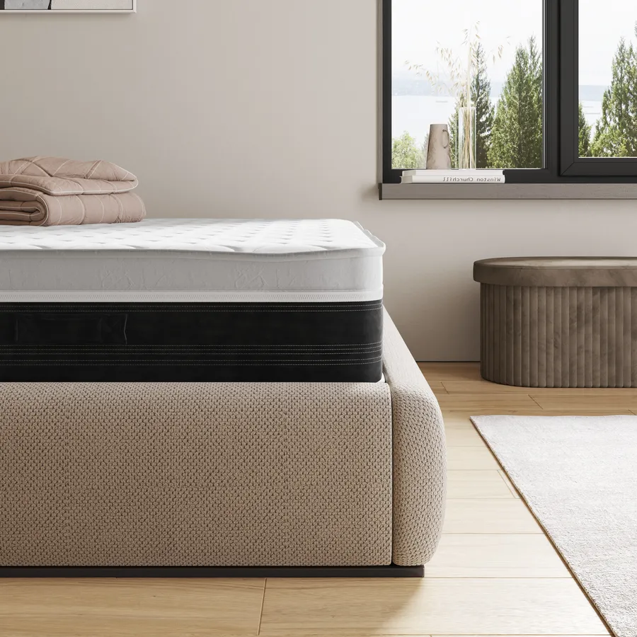 Materasso Singolo Memory Foam Good Nite - 90x190x16 Cm - Medio Rigido - Certificato OEKO-TEX E Ipoallergenico