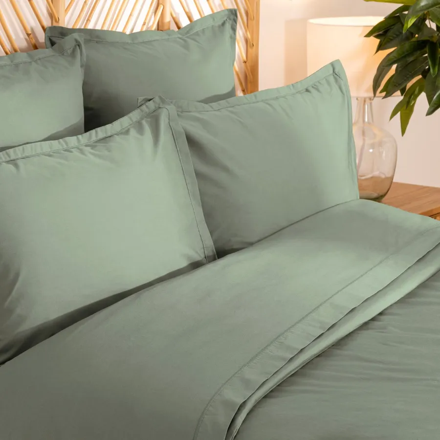 330TC Continental, guanciale 80 x 80 cm, Cotone, Blue, 80 x 80 cm