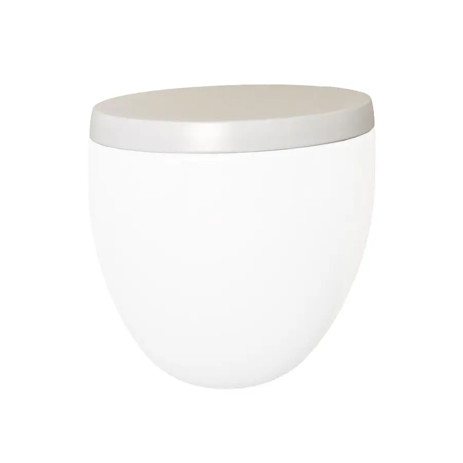 Vaso sospeso salvaspazio ceramica lucida con sedile rallentato - Bloom