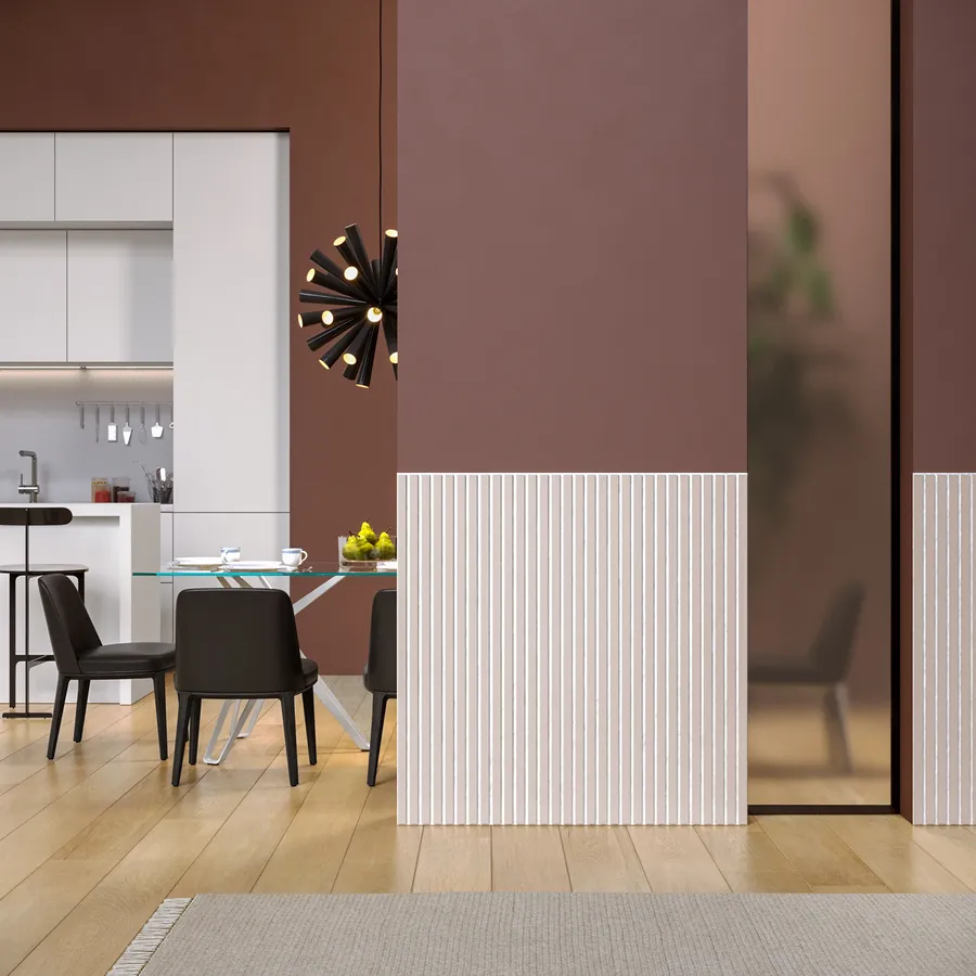 Pannello Fonoassorbente Keyhelm 120x60cm - Made In Italy, Per Studio E Ufficio, Colore Cenere - Foto 6