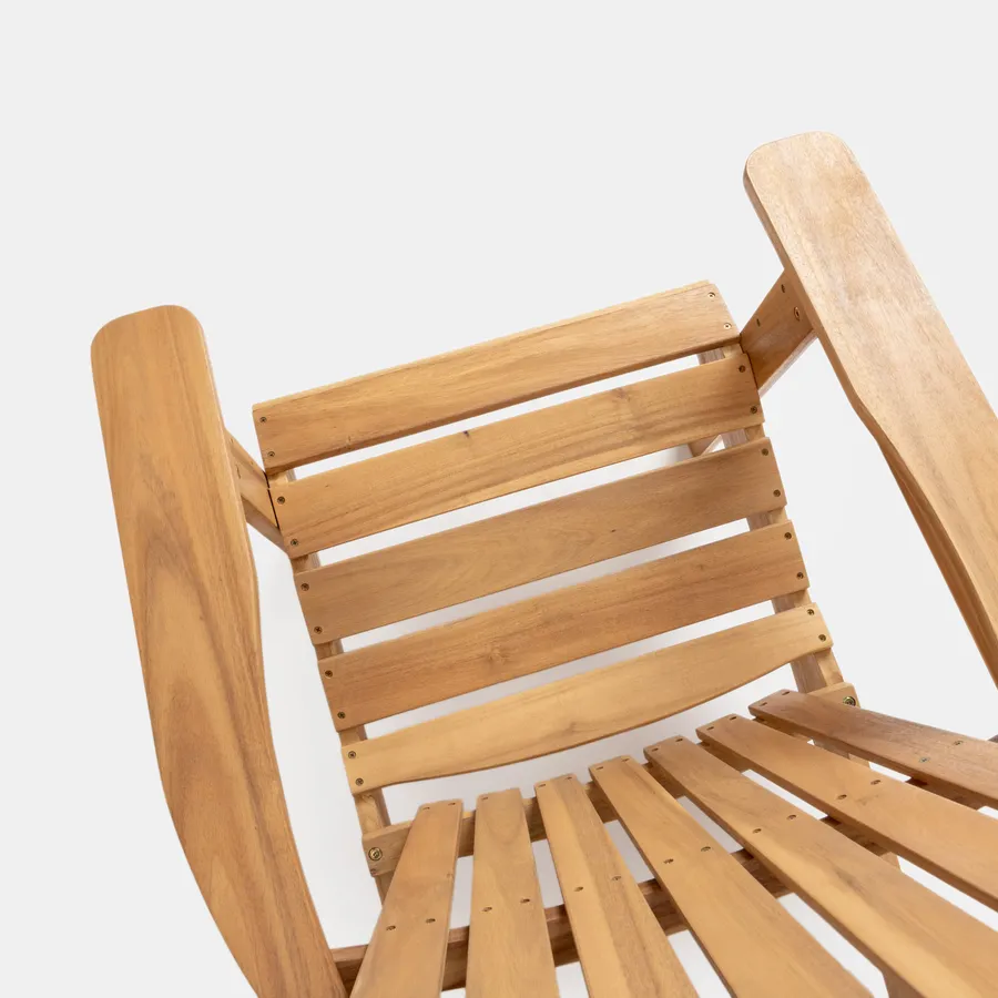 Tavolo da giardino rettangolare in legno massello di acacia Capri | Maisons du Monde