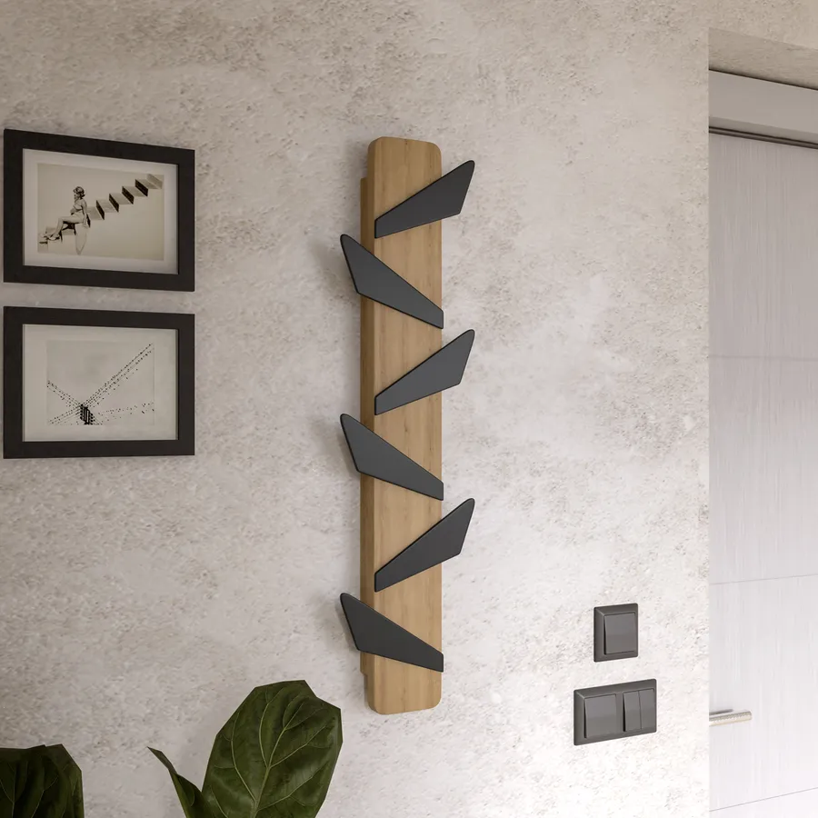 Relaxdays Appendiabiti Da Porta, 10 Ganci, Gancetti Da Appendere Per