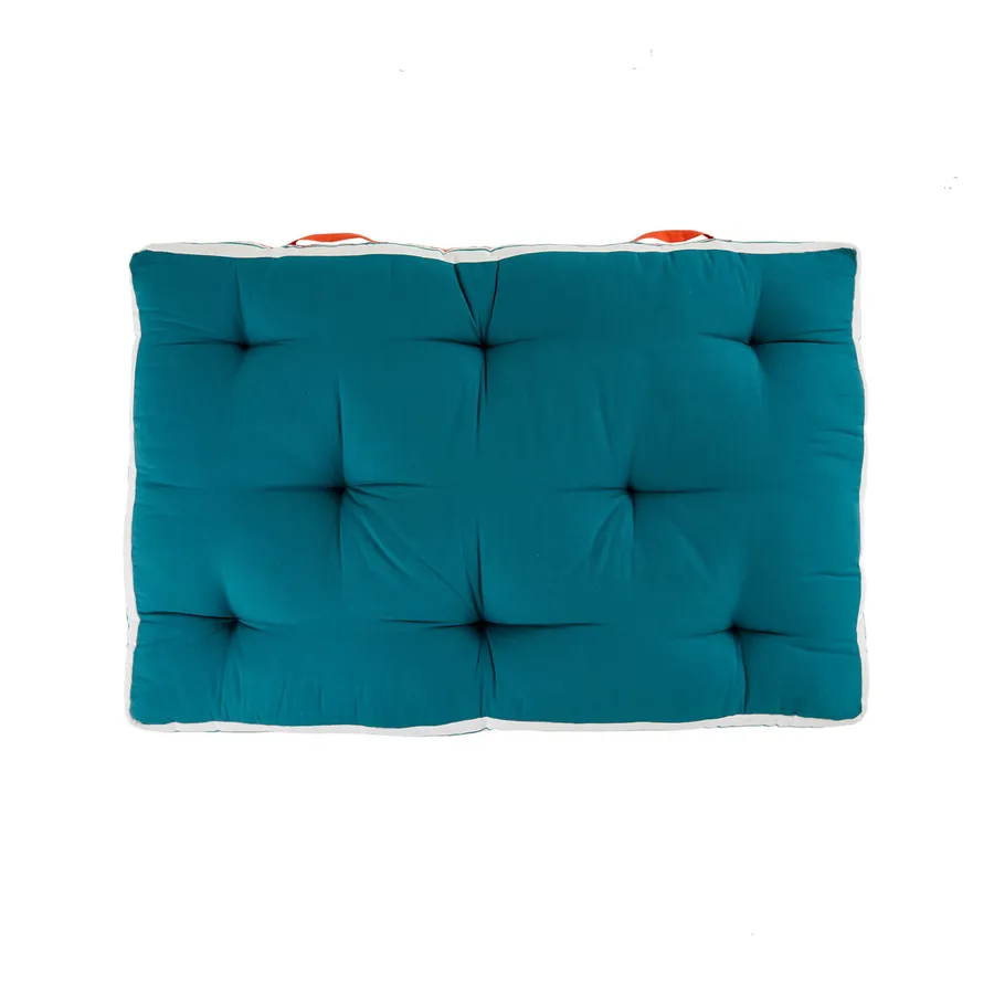 Set 2 Cuscini Da Pavimento Quadrati 60x60x15 Cm – Deco Arts – Idrorepellente E Maniglia, Oeko-TEX, 11 Colori Per Interni Ed Esterni