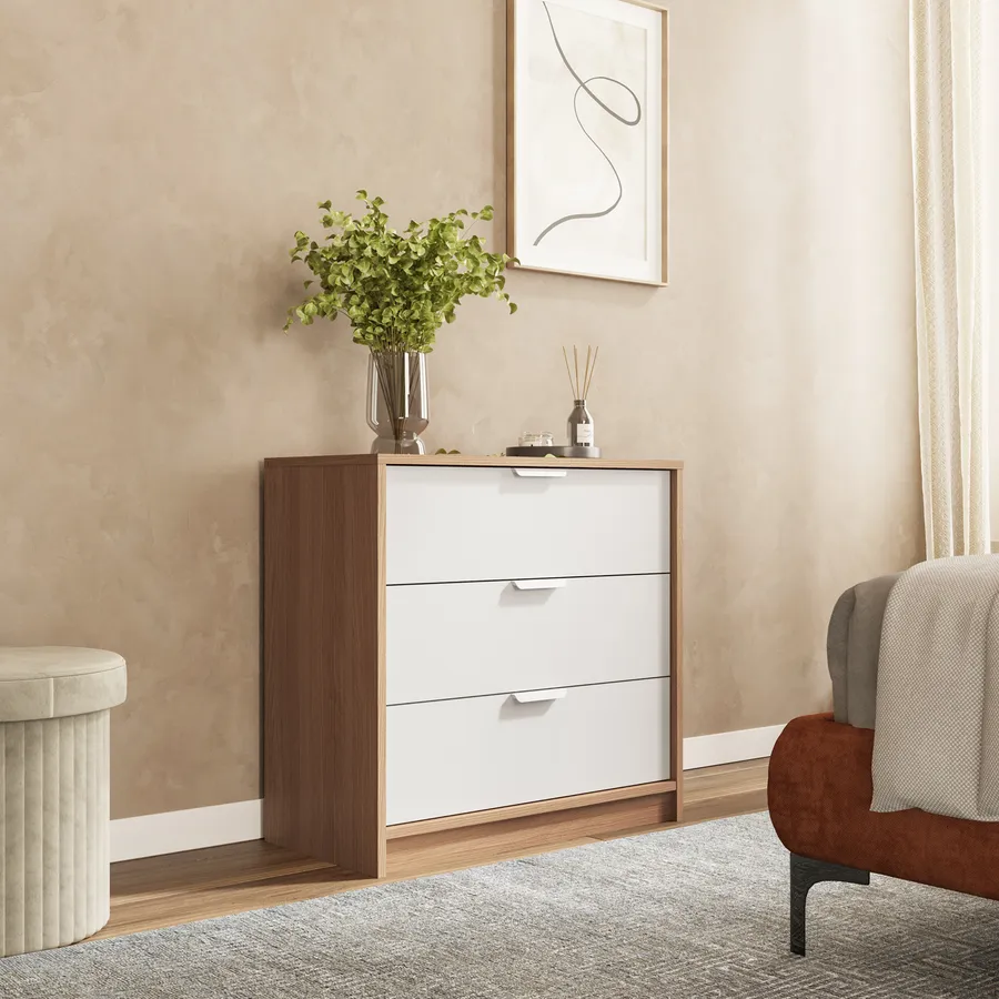 Cassettiera 3 In 1 Con 9 Cassetti In Tessuto E Ripiani Aperti – 71 Pollici, Struttura In Acciaio, Per Camera Da Letto, Soggiorno, Armadio, Supporto TV Fino A 75'' - 3