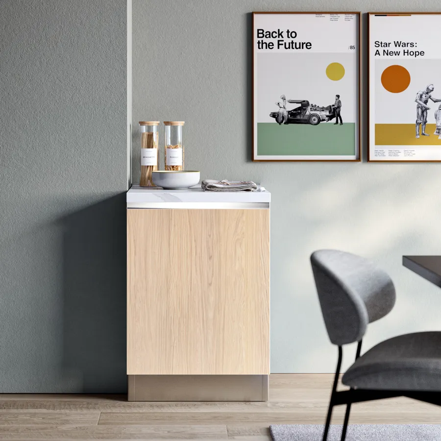Zerbino Per Interni Con Tema Camper – Effetto Legno, 60x40 Cm – Antiscivolo, Lavabile – Stampato Nel Regno Unito