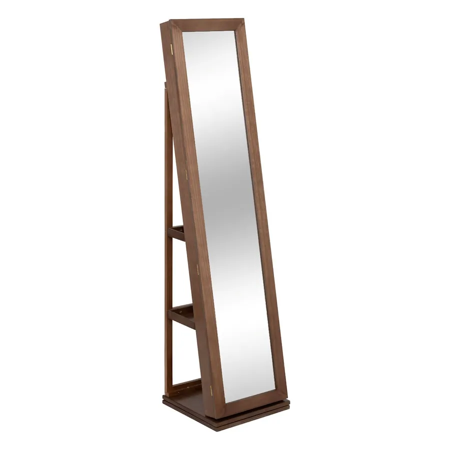 Specchio con cornice in legno di pino (Gebraucht) in Melano für CHF 10