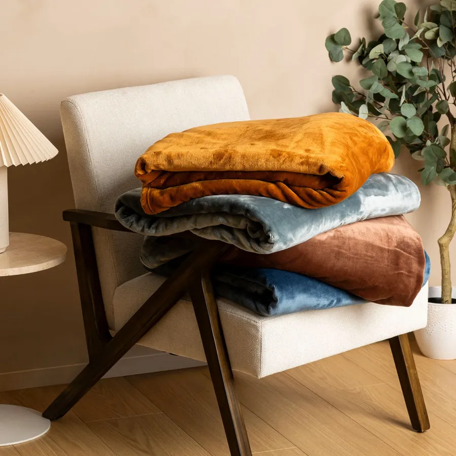 Coperta Plaid Pile Di Flanella. Per Divano, Letto Singolo Matrimoniale Copridivano Di Microfibra Calda E Morbida Tinta Unita 200x210 Cm Col Blu 87795785