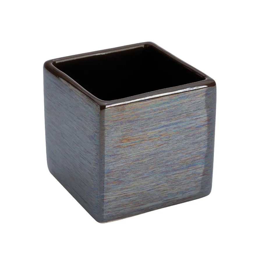 Portaspazzolino Da Appoggio Moderno Ceramica Grigio | Leroy Merlin