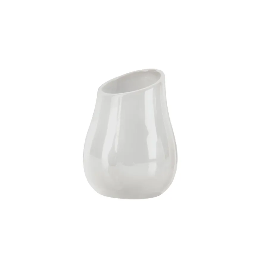 Portaspazzolini Ceramica Gedy - Bianco 11.8x7.2cm | Per Bagno Con Garanzia 2 Anni - Foto 13