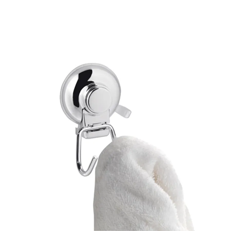 2 Ganci A Ventosa Acciaio Inox Per Bagno Cucina 5kg