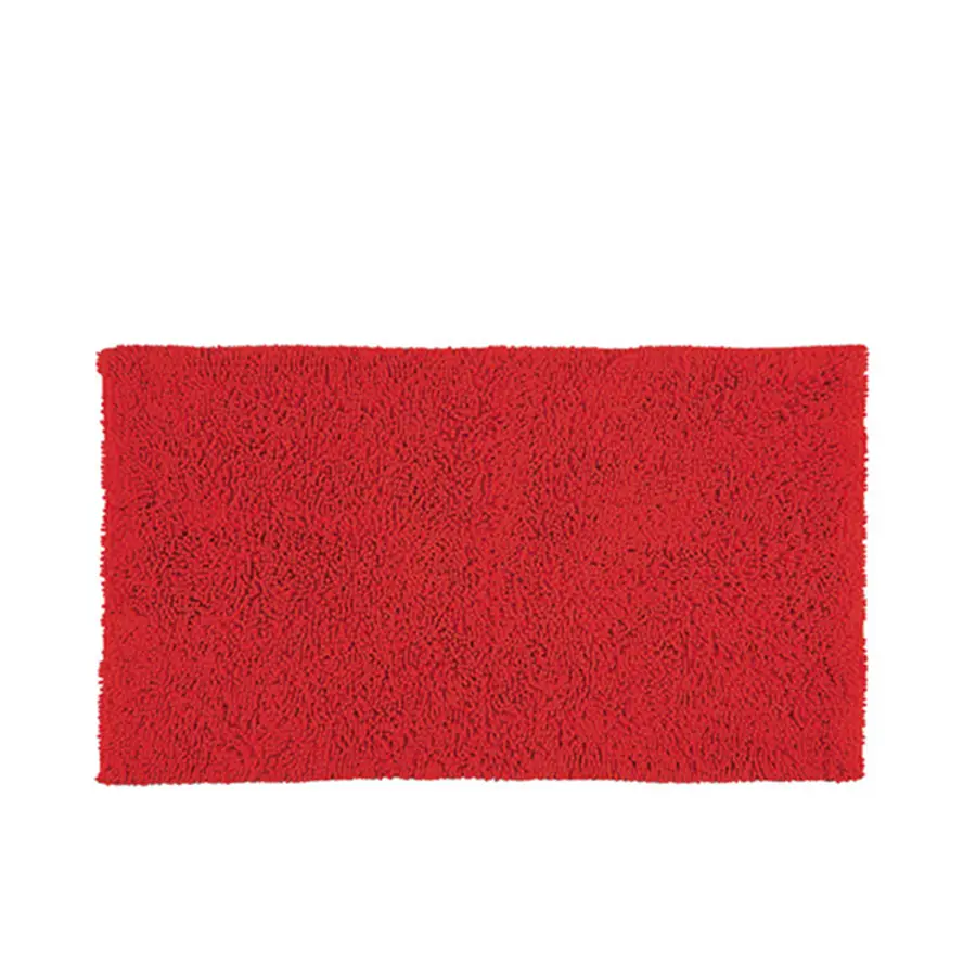 GEDY tappeto da bagno rosso cotone 100% 50x80 cm Tiziano