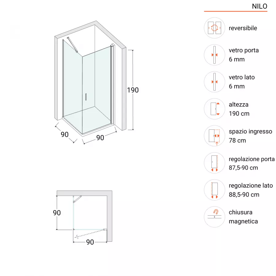 Termoarredo scaldasalviette 1500x600 bianco curvo interasse 550 mm - Alpina