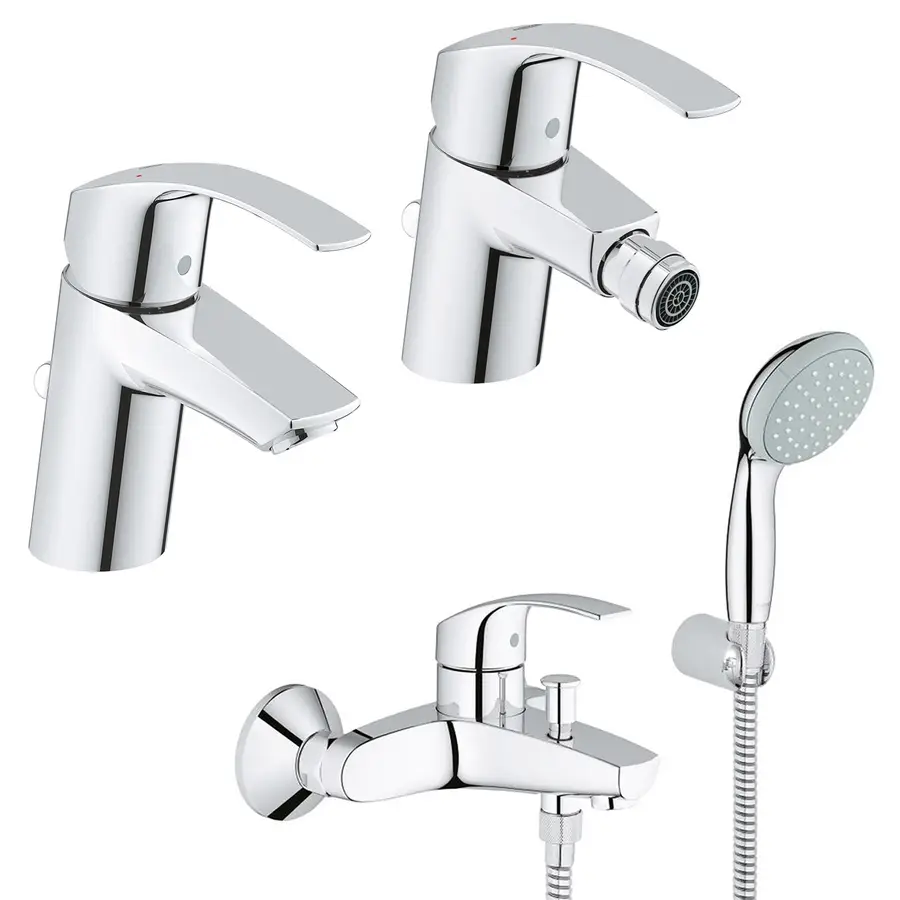 RUBINETTO SERIE EUROSMART MISCELATORE MONOCOLANDO PER LAVABO (TAGLIA S)