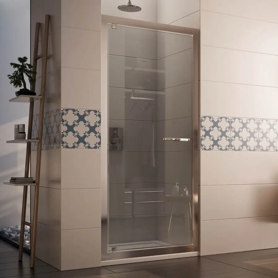 Doccia con porta a battente: 13 modelli per il bagno moderno - Cose di Casa