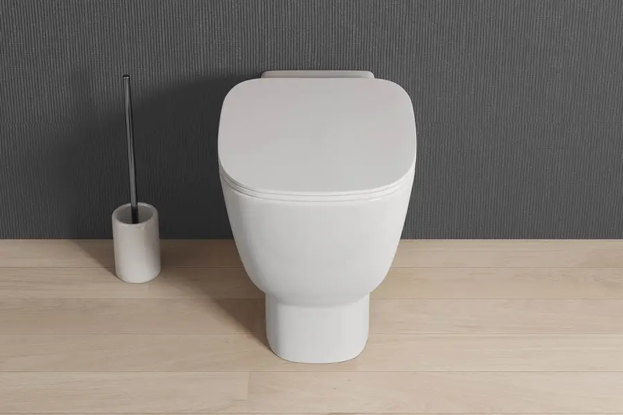 Supporto a parete Duravit per WC a parete e bidet a parete, bianco