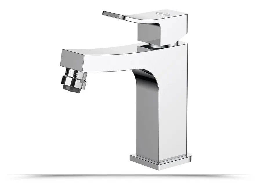 Set miscelatori per lavabo e bidet per piletta click clack Jacuzzi -  Rubinetteria Tanka ottone cromato