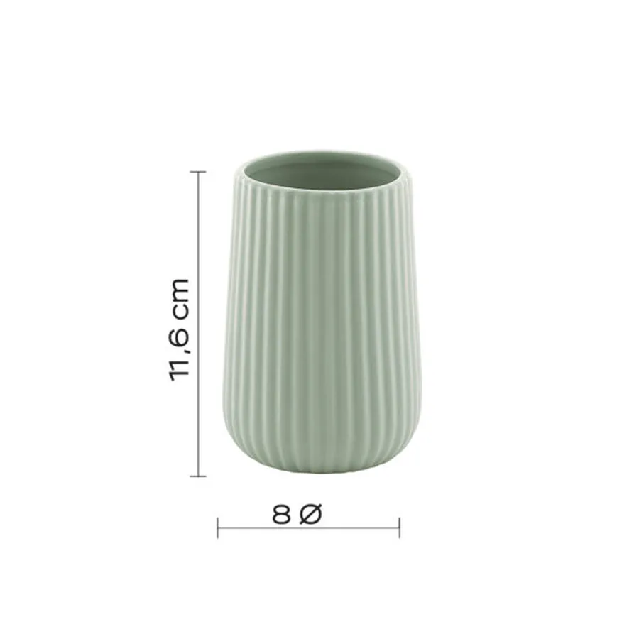 Portaspazzolino Marika In Ceramica – Elegante E Resistente, Perfetto Per Il Tuo Bagno
