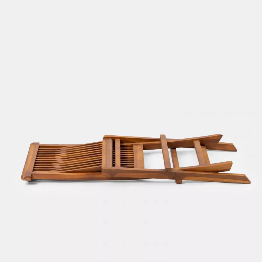 DEGHI TEAK Set Pranzo Con Tavolo Richiudibile E 4 Sedie In Legno Di Teak -  Louis