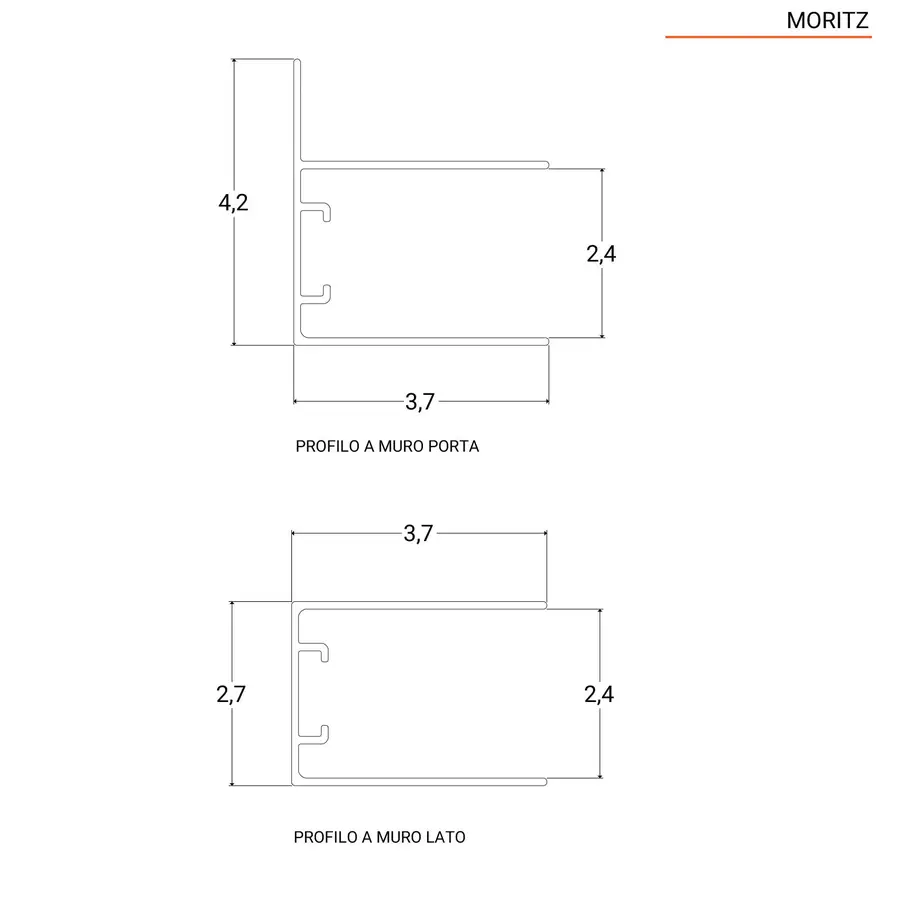 Box doccia nicchia 90 cm battente vetro temperato opaco profilo cromo 195h  - Moritz