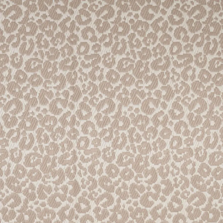 Tappeto da esterno 90x150 cm con fantasia animalier tonalità beige e bianco