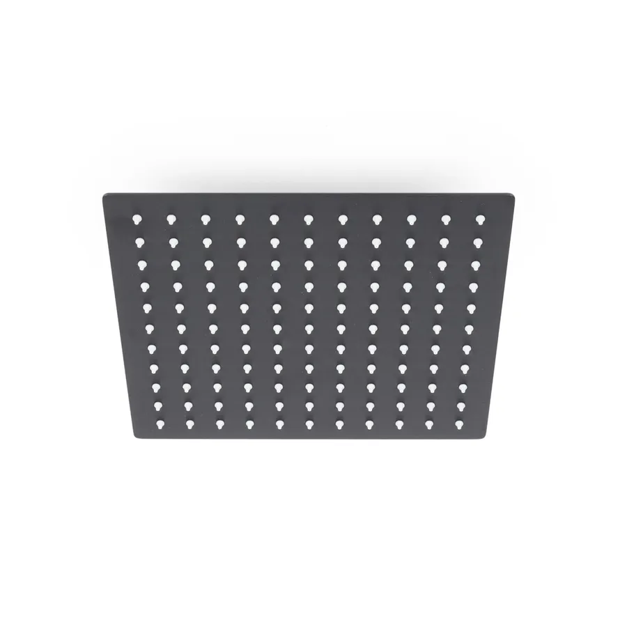 Morefine Scarico Doccia Quadrato In Acciaio Inox SUS 304 15,2 Cm - Nero Opaco Con Filtro Capelli E Griglia Incorporabile - Portata 60 L/min Per Bagno, Cucina, Balcone - 4