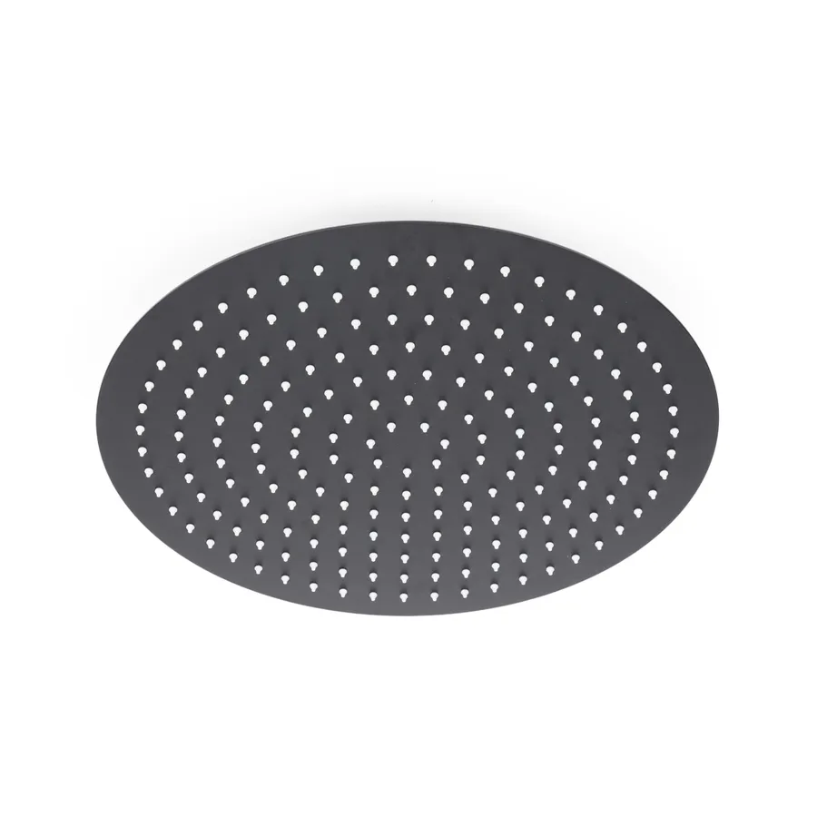 Soffione Doccia in Acciaio Inox, Rettangolare, Anticalcare, Con