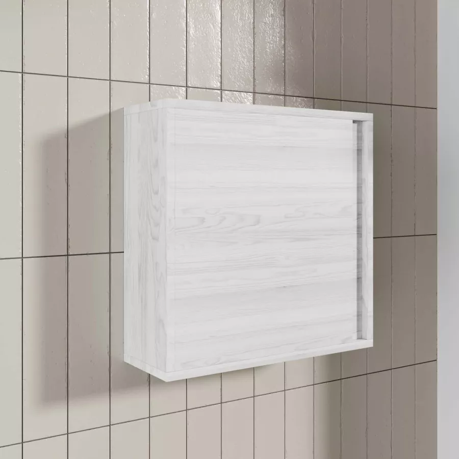 Krugg Specchio Da Bagno A LED Quadrato 61x61 Cm Con Defogger E Dimmer Touch - Illuminato Icon