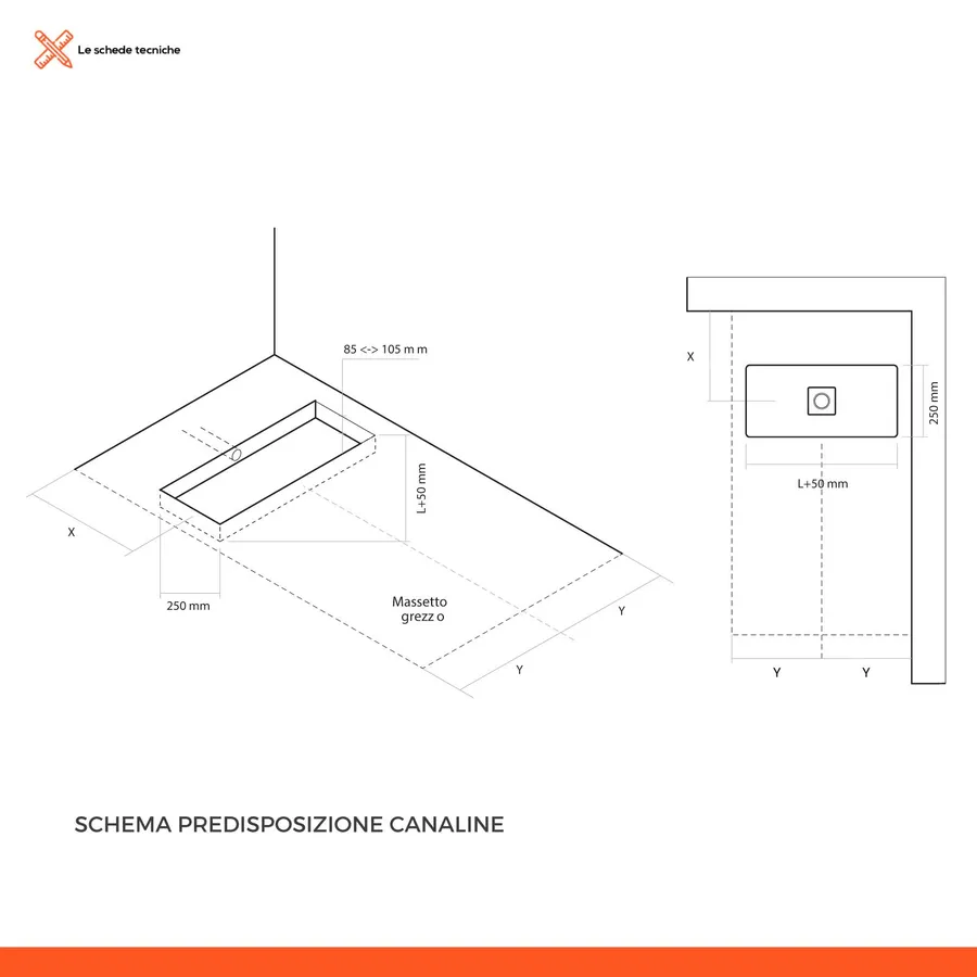 Scarico lineare per doccia da 30,5 cm con inserto piastrella 2 in 1, scarico doccia in acciaio inox 304 spazzolato, scarico lineare con filtro per capelli e piedini di regolazione