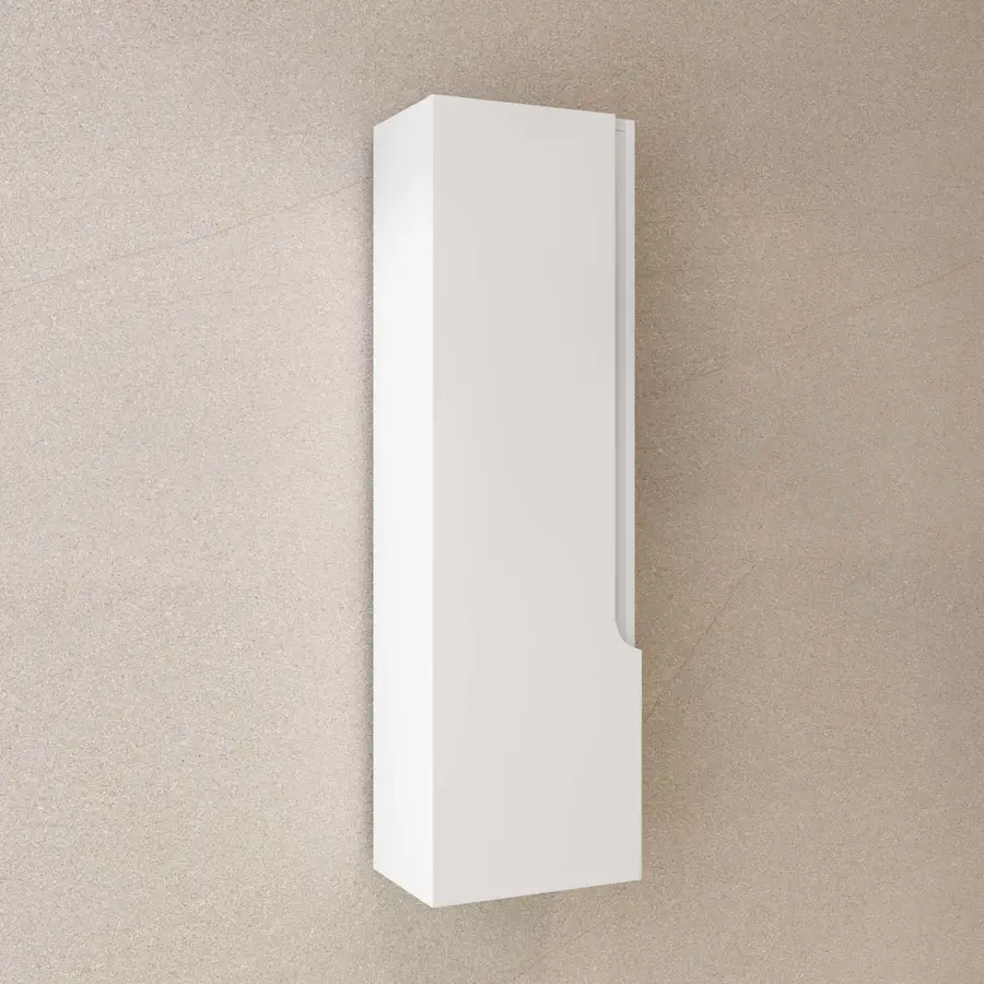 Colonna bagno sospesa 30x20x100h cm bianco opaco - Agave