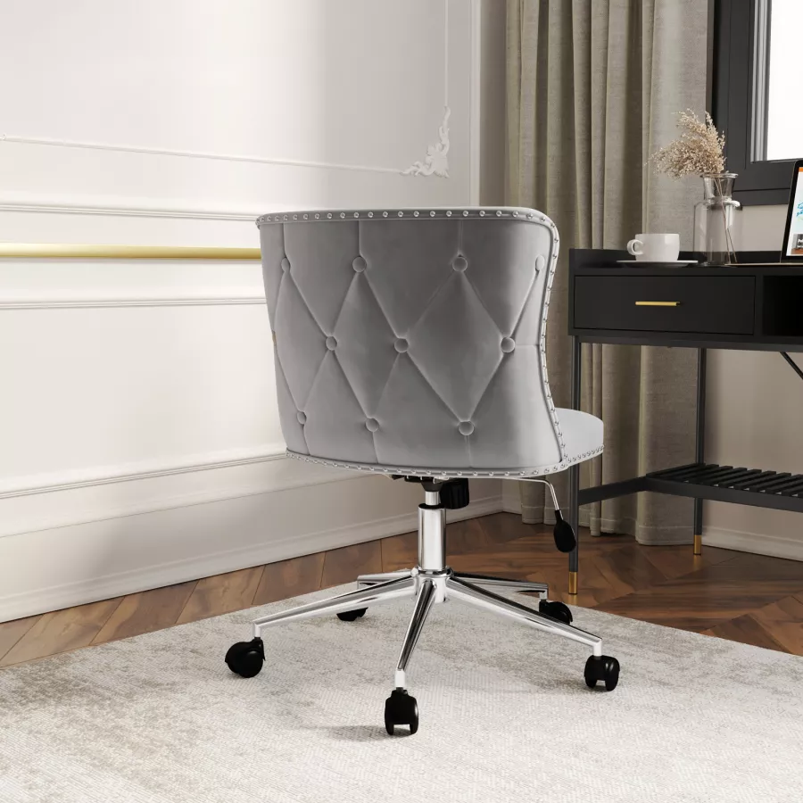 Poltrona sedia ufficio girevole ergonomica regolabile HWC-K23 con