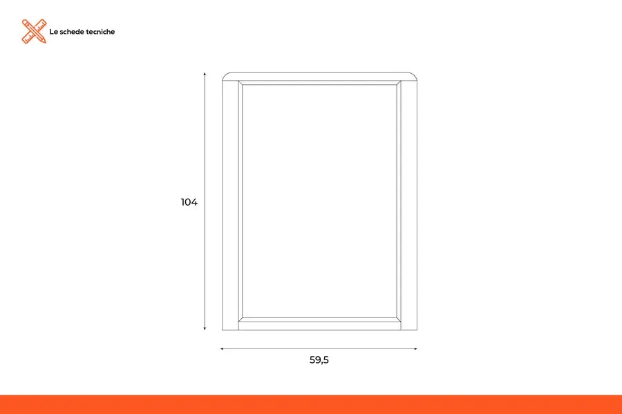 Porta scopino per WC in legno decapato bianco arredo shabby