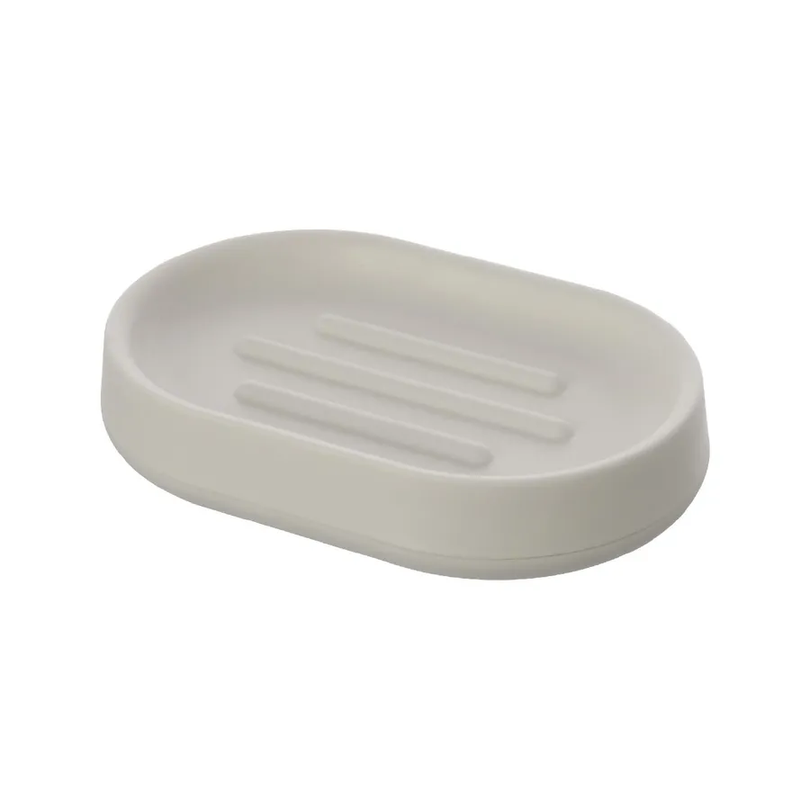 LIUCONGBD 2 Pezzi Portasapone in Silicone con Scarico, Porta Saponetta Antiscivolo con Drenaggio Naturale, Design a Punti Rilievo, Ideale per Bagno, Cucina e Doccia, Lavandino e Viaggio