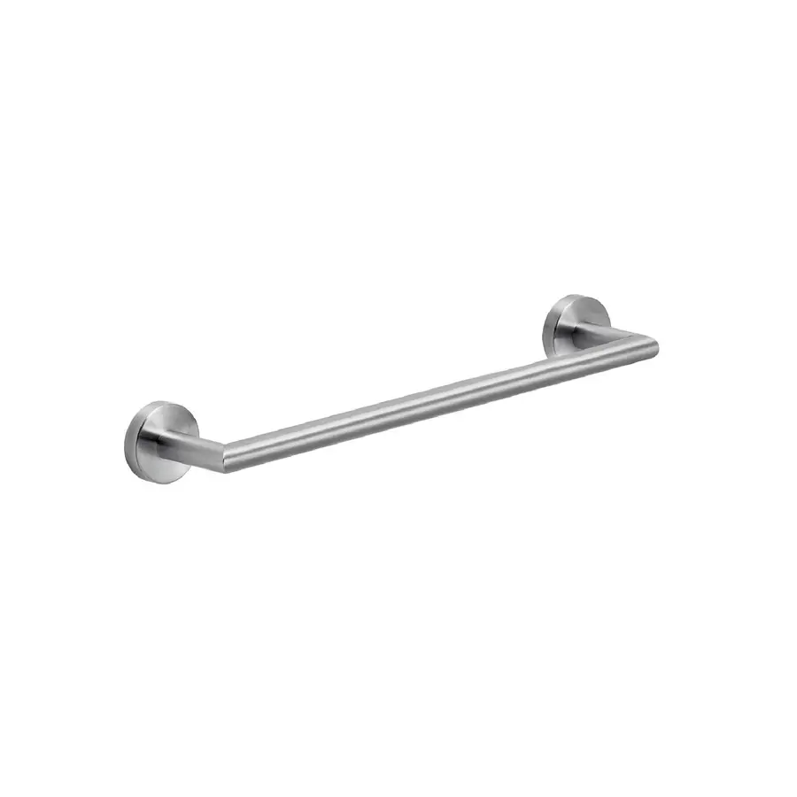 Set 5 accessori da bagno in acciaio inox e vetro satinato - Project di Gedy