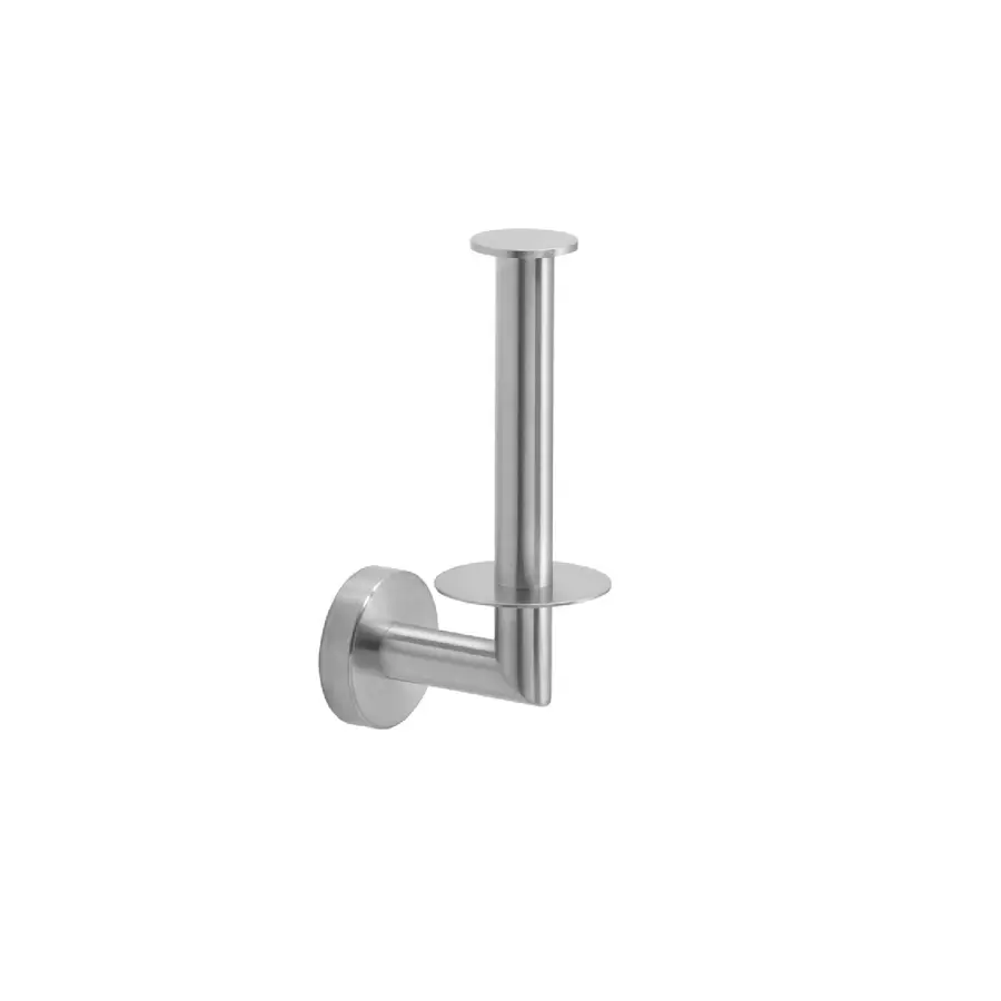 Set 5 accessori da bagno in acciaio inox e vetro satinato - Project di Gedy