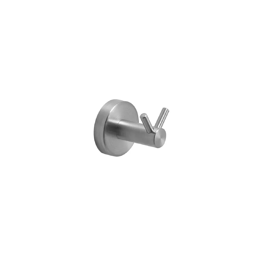 Set Soria Doppio Supporto Per Tubi In Acciaio Inox 2 Metri - Barra 30/20 Con Terminali E Viti