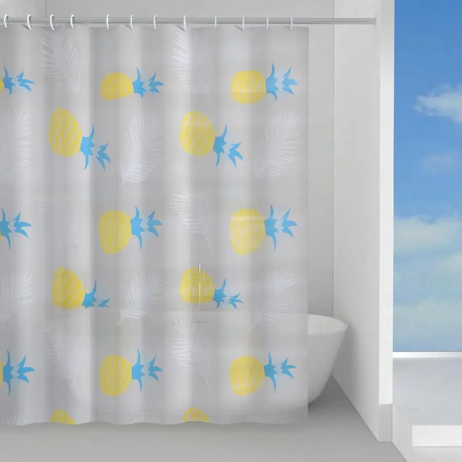 Tenda doccia o vasca in peva 120x200 cm motivo tropicale - Tropical di Gedy