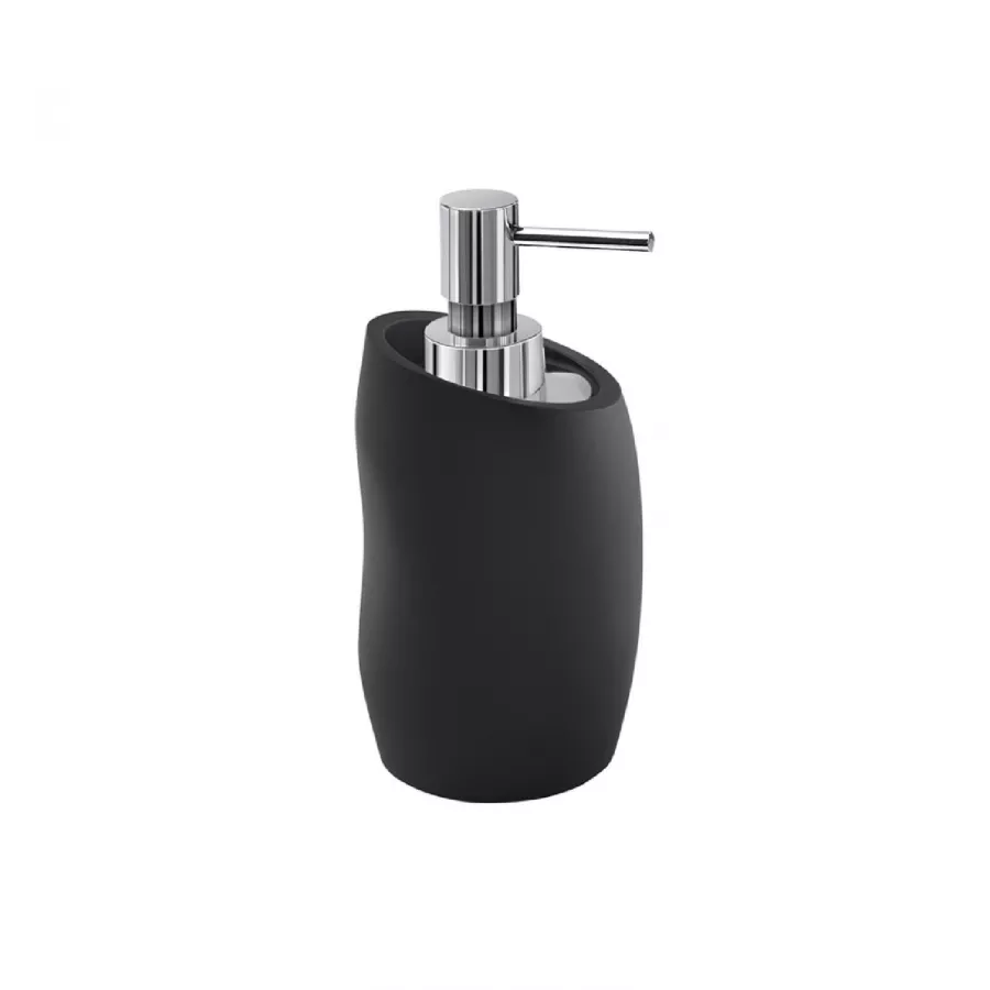 Set di accessori da bagno GEDY in resina nero