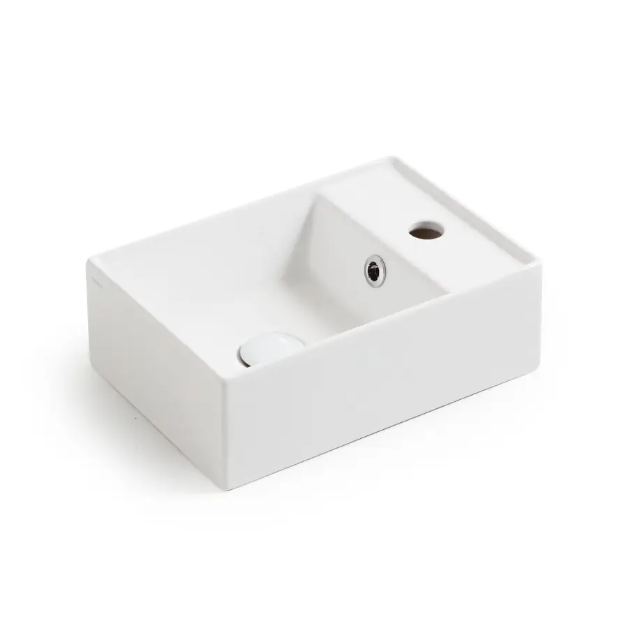 Mini lavabo bagno 40 x 27 cm lavandini piccoli bagno Agile AG40 Simas