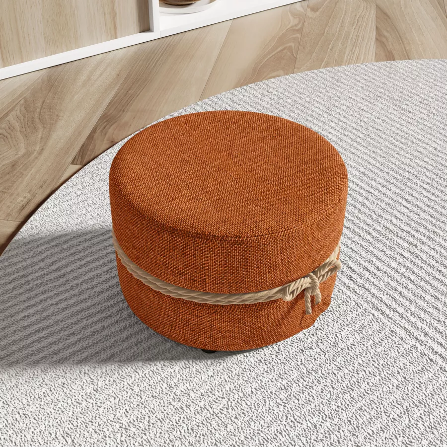 Pouf rotondo Braid