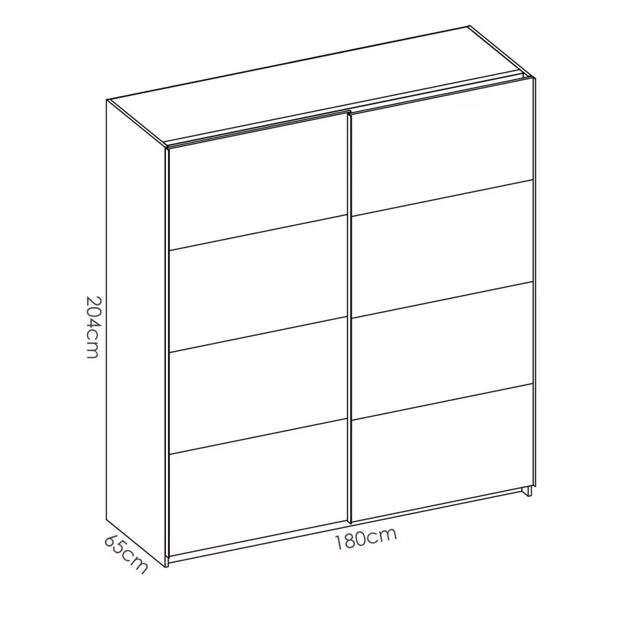 Cassettiera 60x60 h cm in legno bianco con tre cassetti - Cosby