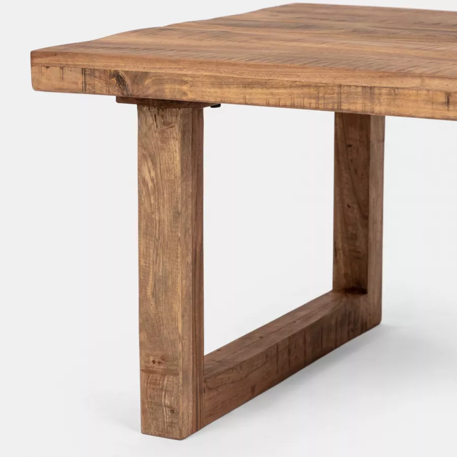 Tavolino 110x70 cm in legno - Freia Acacia